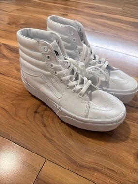 Vans SK8-HI VN000D5I00 True White sneakers Skateboarding men 7
